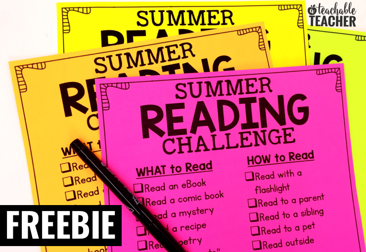 Summer Reading Challenge 2017