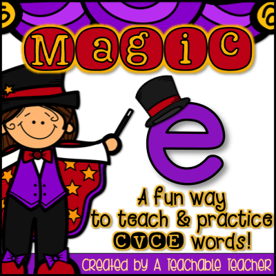 Teaching CVCE with Magic E