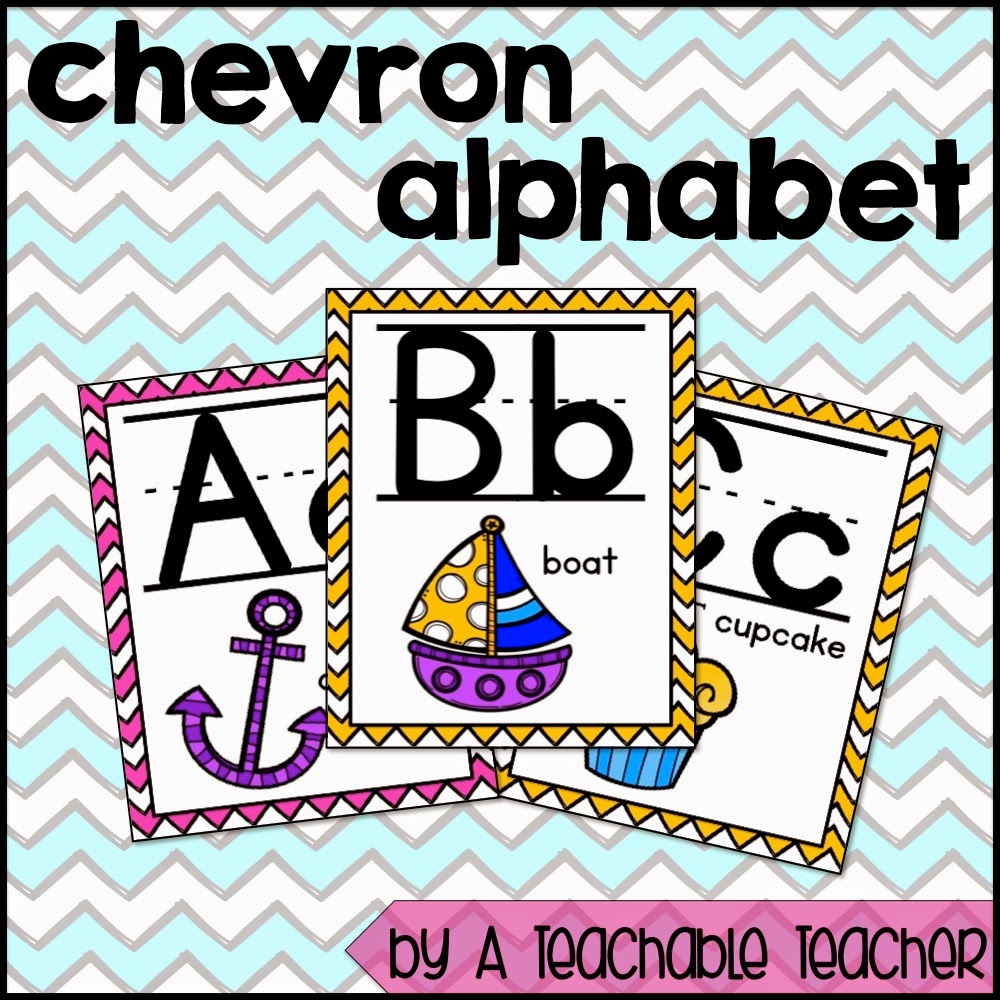 chevron alphabet