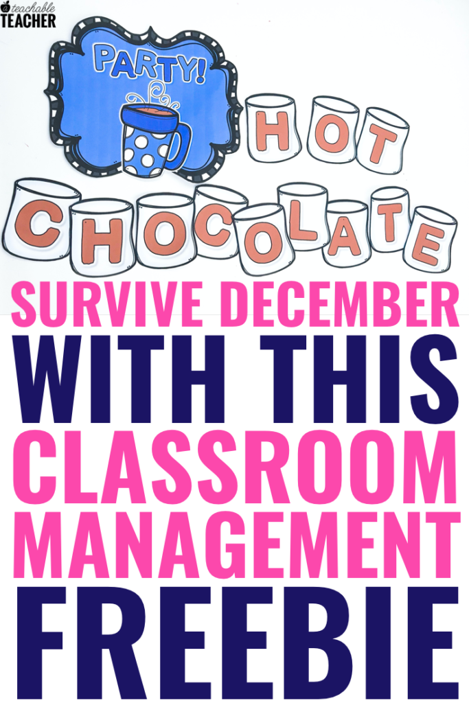 december behavior incentive | December Classroom Management Freebie