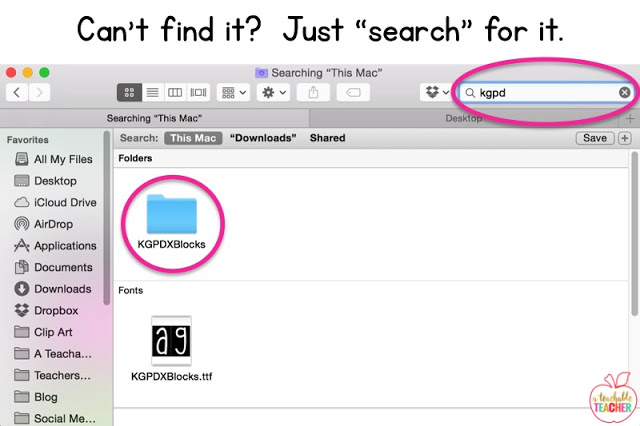 can't find it? just search for it.