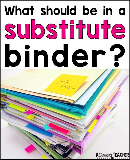 All About Substitute Binders