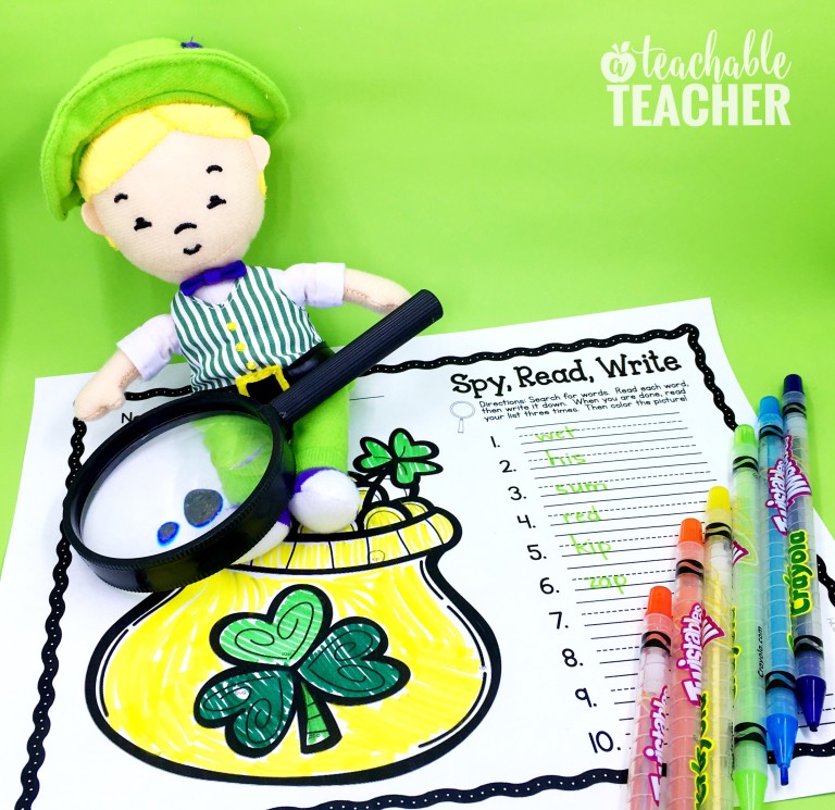 Celebrate St Patrick s Day With Silly McGilly In The Classroom
