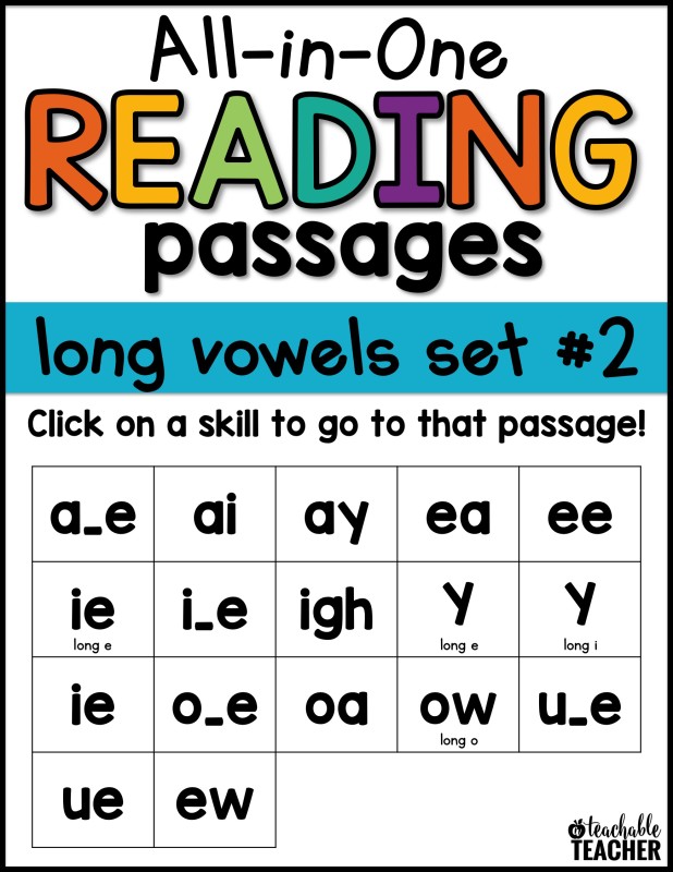 long vowels
