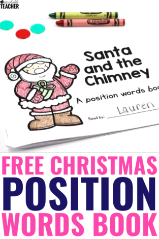 Christmas Position Words book