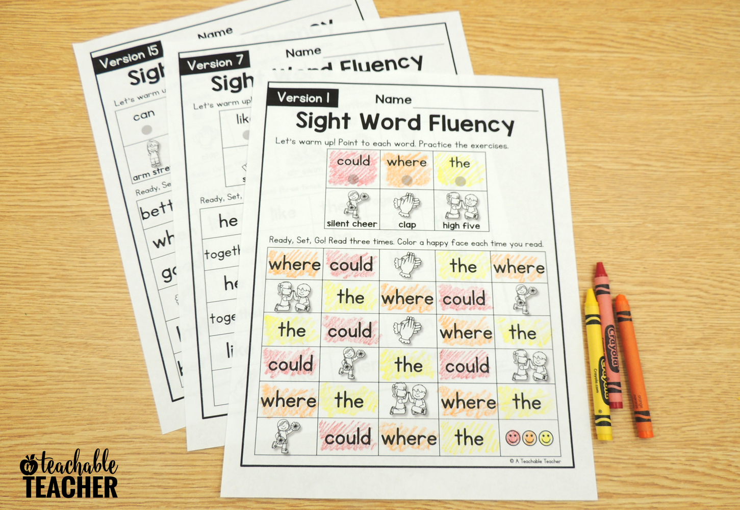 sight words practice