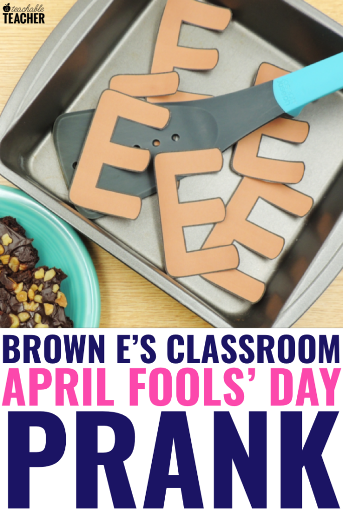 Brown E Prank Printable