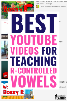 r controlled vowel videos