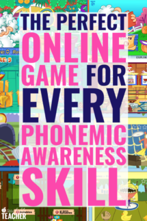 Educational and Appealing Online Phonemic Awareness Games for EVERY Skill