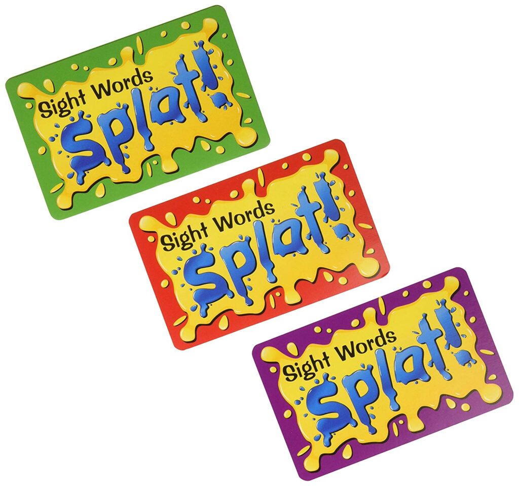 splat for practicing vocabulary