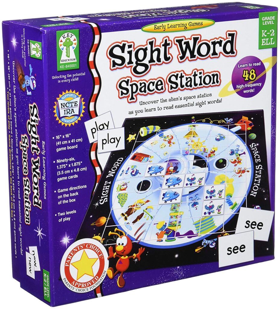 sight word space station