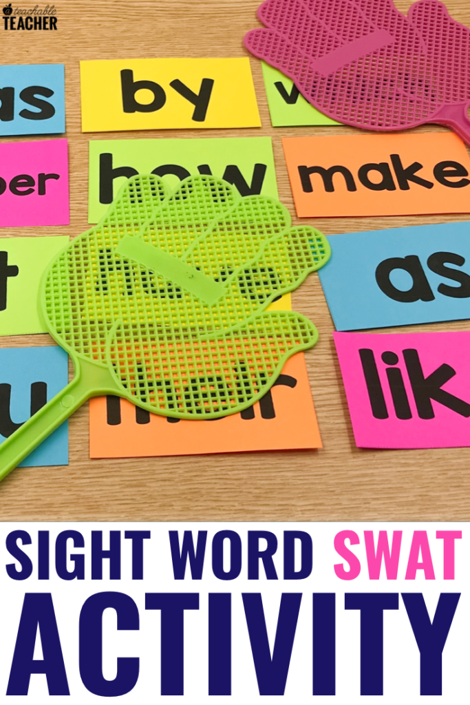 sight word swat activity