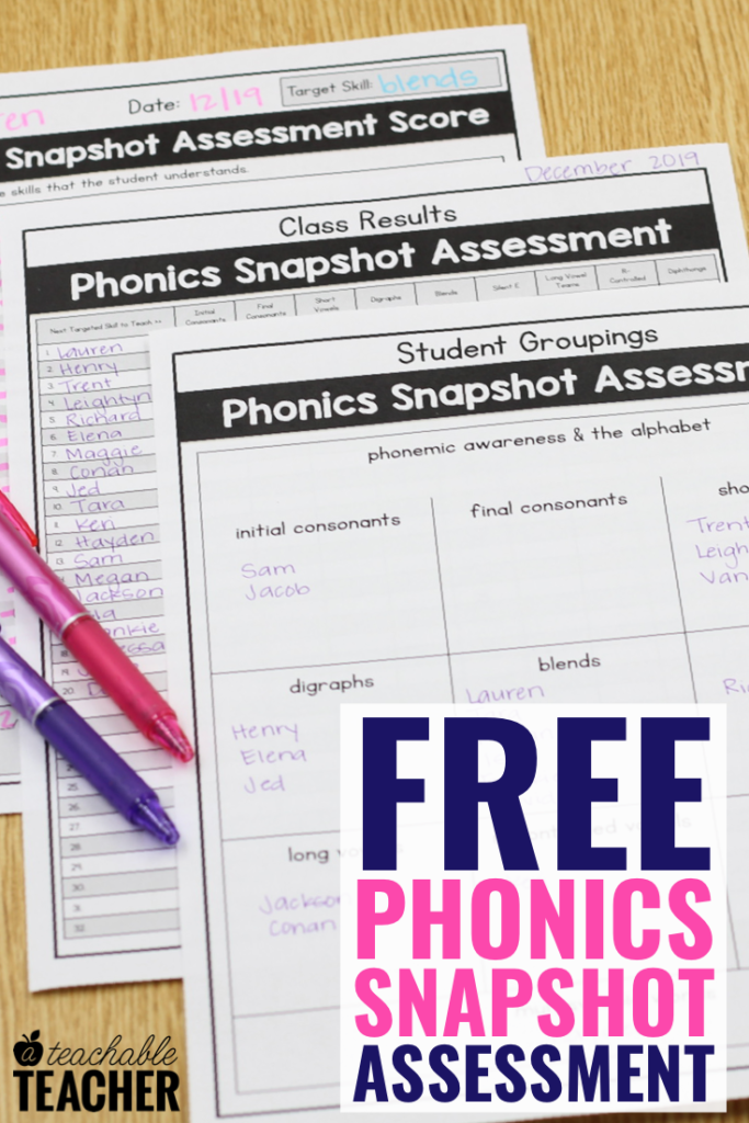phonics scope and sequence