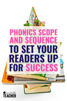 phonics scope and sequence