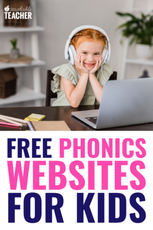 5 Shockingly Free Phonics Websites for Kids - A Teachable Teacher