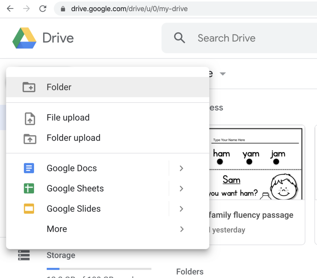 create google slides for any resource 