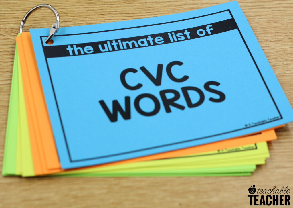 cvc word list