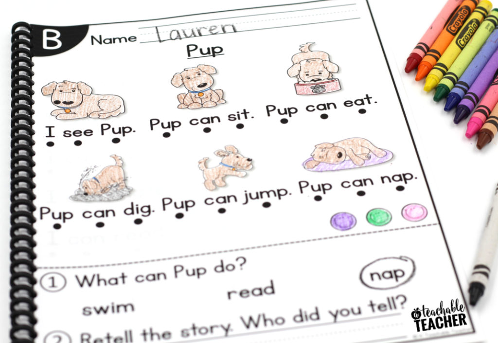 Leveled Reading Passages A-I BUNDLE - A Teachable Teacher