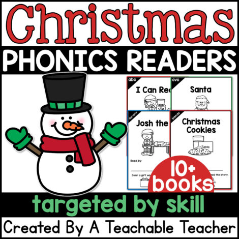 Christmas Emergent Readers - A Teachable Teacher
